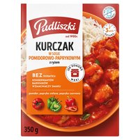 Pudliszki Kurczak w sosie pomidorowo-paprykowym z ryżem 350 g