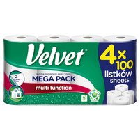 Velvet Mega Pack Ręcznik papierowy 4 rolki