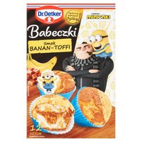 Dr.Oetker Minionki Babeczki smak banan- toffi 302g