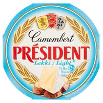 Président Ser Camembert lekki 120 g