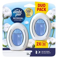 Ambi Pur Łazienka Cotton Fresh Odświeżacz powietrza 2 X