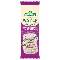 Kupiec Slim Wafle ryżowe z czarnuszką 90 g (18 sztuk)