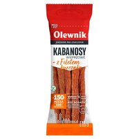 Olewnik Kabanosy wieprzowe z filetem kurczaka 105 g