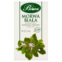 Bifix Suplement diety herbatka ziołowa morwa biała 40 g (20 x 2 g)