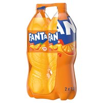 Fanta Pomarańczowa Napój gazowany 2 x 1,5 l