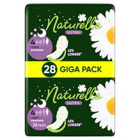 Naturella Ultra Night Rozmiar 4 Podpaski ze skrzydełkami × 28