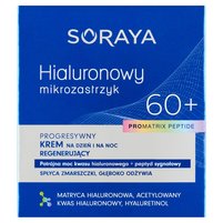 Soraya Hialuronowy Mikrozastrzyk Pro Matrix, krem regenerujący 60+, 50ml