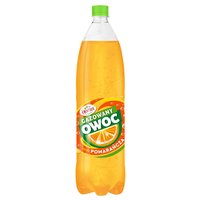 Hortex Ovoc Napój gazowany smak pomarańcza 1,5 l