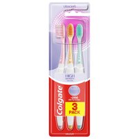 Colgate High Density Szczoteczka do zębów miękka SOFT 3 sztuki