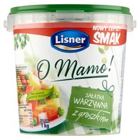 Lisner O Mamo! Sałatka warzywna z groszkiem 1 kg