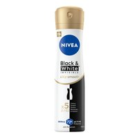 Nivea Black & White Invisible Silky Smooth Antyperspirant w spray'u 150 ml