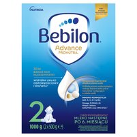 Bebilon 2 Advance Pronutra Mleko następne po 6. miesiącu 1000 g (2 x 500 g)