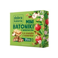 DOBRA KALORIA Mini batoniki z nerkowców a'la szarlotka 102g