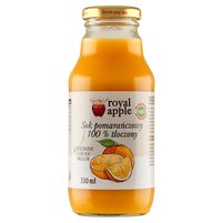 Royal apple Sok pomarańczowy 100 % tłoczony 330 ml