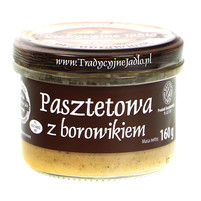 TRADYCYJNE JADŁO PASZTETOWA Z BOROWIKIEM 160G