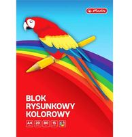 HERLITZ Blok Rysunkowy Kolorowy A4/20k 1 szt.