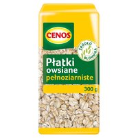 Cenos Płatki owsiane pełnoziarniste 300 g