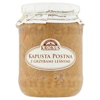 Krokus Kapusta postna z grzybami leśnymi 670 g