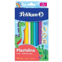 Pelikan Plastelina 12 kolorów