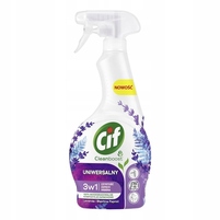 CIF Uniwersalny Spray czyszczący 3w1 lawenda i błękitna paproć 500 ml