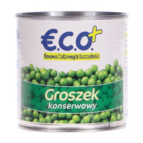 Eco+ groszek konserwowy 400g