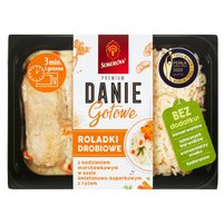 Sokołów Premium Danie gotowe roladki drobiowe 360 g