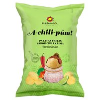 Plaza del Sol chipsy ziemniaczane o smaku chilii limonki A Chili Pum 115g