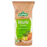 Kupiec Wafle ryżowe naturalne 120 g (12 sztuk)