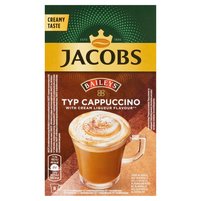 Jacobs Rozpuszczalny napój kawowy Baileys typ cappuccino o smaku likieru 92 g (8 x 11,5 g)