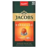 Jacobs Espresso Classico Kawa mielona w kapsułkach 52 g (10 sztuk)