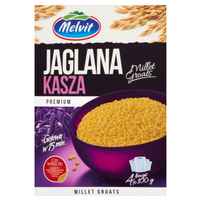 Melvit Premium Kasza jaglana 400 g (4 torebki)