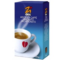 ZICAFFE Decaffeinato Kawa mielona bezkofeinowa 250 g