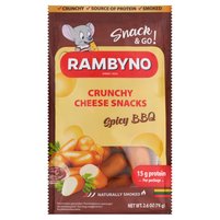 Rambyno Wędzona przekąska serowa o smaku BBQ 75 g