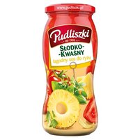 Pudliszki Sos do ryżu słodko-kwaśny łagodny 500 g