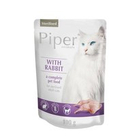 Piper Animals Sterilised mokra karma dla kotów sterylizowanych z królikiem 100 g