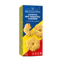 BEZGLUTEN CIASTKA BEZ DODATKU CUKRÓW 130G