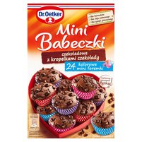 Dr. Oetker Mini babeczki czekoladowe z kropelkami czekolady 245 g