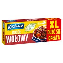 Kucharek Rosół wołowy 120 g (12 x 10 g)