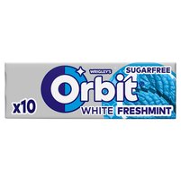 Orbit White Freshmint Guma do żucia bez cukru 14 g (10 sztuk)