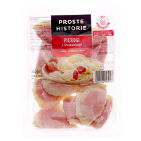 Proste historie pierogi z truskawkami 360g