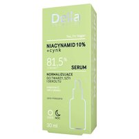 Delia Cosmetics Serum normalizujące do twarzy szyi i dekoltu na dzień noc 30 ml