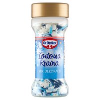 Dr. Oetker Mix dekoracji lodowa kraina 48 g