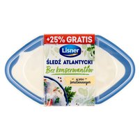 Lisner Śledź atlantycki w sosie śmietanowym 350 g