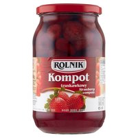 Rolnik Kompot truskawkowy 850 g