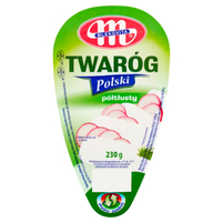 Mlekovita Twaróg Polski półtłusty 230 g