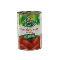 WM POMIDORY CALE BEZ SKORKI W SOKU POMIDOROWYM 400G/240G