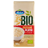 Melvit Bio Płatki owsiane błyskawiczne 500 g