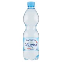 Muszyna Skarb Życia Naturalna woda mineralna wysokozmineralizowana lekko gazowana 500 ml