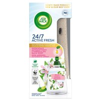 Air Wick Active Fresh Odświeżacz automatyczny z formułą na bazie wody i wkład białe kwiaty 228 ml