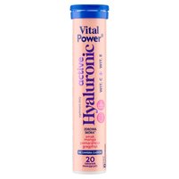 Krüger Vital Power Active Hyaluronic, Witamina C i Witamina E suplement diety 20tabl.